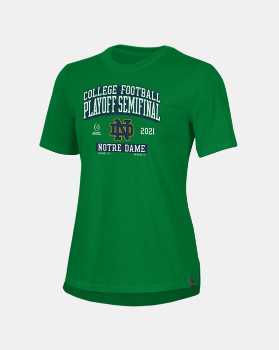 Women's UA Collegiate Locker Room T-Shirt, Green, pdpMainDesktop image number 0